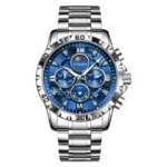 Tinaibin 6626: The Ultimate Blue Dial Multi-Function Men's Watch - Image 3