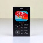 Tinstar T666 Dual sim supported Card phone Golden color - Image 3