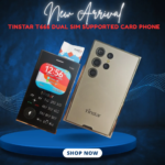 Tinstar T666 Dual sim supported Card phone Golden color - Image 2