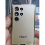 Tinstar T666 Dual sim supported Card phone Golden color - Image 7