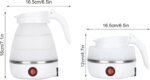 Travelling Folding  Kettle (600 ml) - Image 5