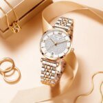 Trsoye Women's Two-Tone Chain Watch - Image 4