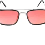 UV Protection Rectangular Sunglasses (Free Size)  (For Men & Women, Red)
