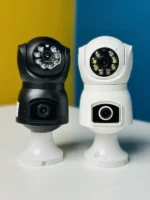 V380 E9 Dual Lens Bulb PTZ IP Camera. - Image 2