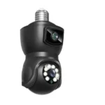 V380 E9 Dual Lens Bulb PTZ IP Camera. - Image 4