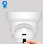 V380 Full HD Q1 360 Degree Wifi Audio ip Security mini Camera night vision indoor Doom 3MP - Image 4