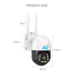 V380 PRO C15X-H 4G SIM Supported WIFI IP Camera 3MP - Image 3