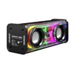 V8 Transparent Mechanical TWS Subwoofer Wireless Bluetooth Speaker - Image 2
