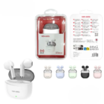 VEN-DENS True Wireless Stereo Earphones Bluetooth 5.4 Earbuds BT030 (White)