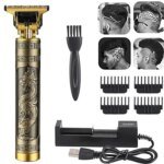 Vintage T9 Hair Cutting Machine Hair Trimmer Recharge Professional Cordless Hair Trimmer