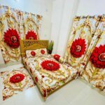 Water Proof China Premium 3D Design Bed Sheet King Size (7.8ft/6.8ft)