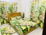 Water Proof China Premium 3D Design Bed Sheet King Size (7.8ft/6.8ft ) - Image 2