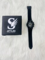 Premium Black Men’s Watch ⌚ Luxury Look on Budget - Image 3