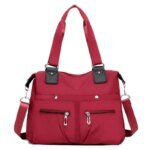 Women's Handbag Solid (Red ) - Image 2