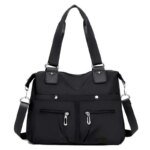 Women's Handbag Solid (black) - Image 2