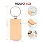 Wooden Key Ring with Premium Box♥ - Image 3