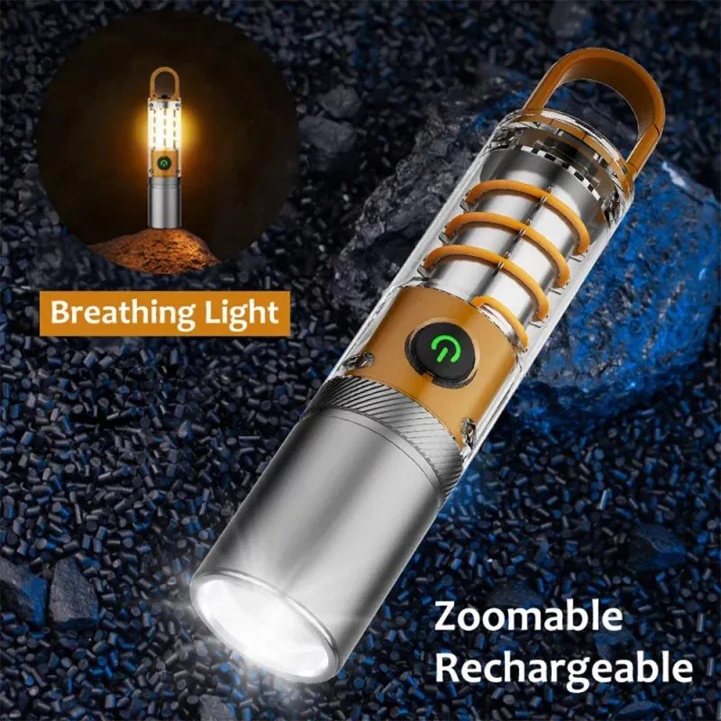 X-10-Rechargeable-Camping-Flashlight X-10 Rechargeable Camping Flashlight - Image 1