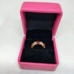 vibrant gold ring adorned with colorful gemstones - Image 4