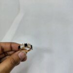 vibrant gold ring adorned with colorful gemstones. - Image 5