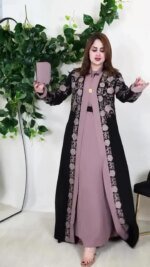 আবায়া  কোটি বোরকা ড্রেস - Image 5