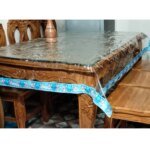 ৬ চেয়ারের ডাইনিং টেবিল কভার