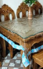 ৬ চেয়ারের ডাইনিং টেবিল কভার - Image 3