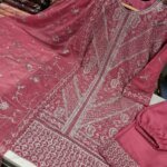 প্রিমিয়াম হেভি এমব্রয়ডারি সালোয়ার কামিজ থ্রি পিস সেট উইথ এলিগেন্ট দুপাট্টা