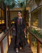 Dubai silk Dress - Image 3