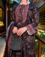 Dubai silk Dress - Image 4