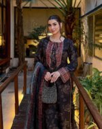 Dubai silk Dress - Image 7