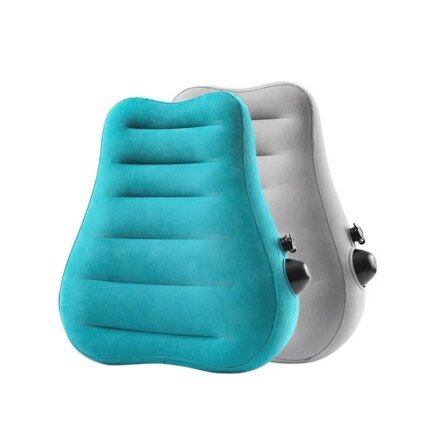 Ergonomic Inflatable Lumbar Pillow – Travel-Friendly Back Support for Office & Hom