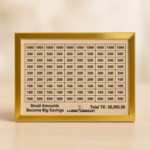 Wooden Money Saving Box (Piggy Bank) 50,000 tk
