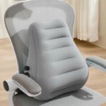 Ergonomic Inflatable Lumbar Pillow – Travel-Friendly Back Support for Office & Home
