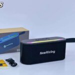 NewRixing NR - 9908 Portable Bluetooth Speaker with RGB Light - Image 2