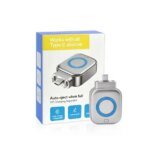 USB-C Auto Eject Charging Adapter, Silver - Image 2