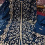 Premium Indian Georgette Sequence Embroidery 3 Piece Dress for Women | Boutique Salwar Kameez Set with Dupatta