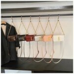 Luxury Patent Leather Chain Clutch Bag for Women – Elegant Mini Shoulder Crossbody Purse with Gold Chain Strap in White,Silver & Pink - Image 8