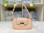 Chic Mini Crossbody Bag for Women – Stylish Leather Shoulder Purse with Gold Clasp in Black, White, Pink, Green & Beige - Image 18