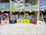 Chic Mini Crossbody Bag for Women – Stylish Leather Shoulder Purse with Gold Clasp in Black, White, Pink, Green & Beige - Image 20