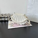 Elegant Shell Shape Pearl Handbag for Women – Trendy Crossbody & Shoulder Bag (Blue, White, Pink, Ash) - Image 16