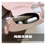 Elegant Shell Shape Pearl Handbag for Women – Trendy Crossbody & Shoulder Bag (Blue, White, Pink, Ash) - Image 20