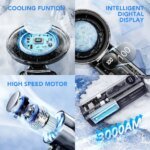 X05 Handheld High-Speed Turbo Cooling Fan 3000mAh Battery - Image 3