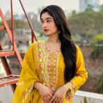 Premium Mustard Yellow Embroidered Three Piece Salwar Kameez Set for Women | Elegant Party Wear Pakistani Style Dress
