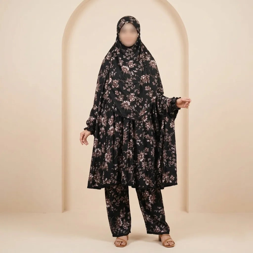 77jrOvtOuEl2LMnIwpMvOdVUTn3JA6ORMhsnnpeF Elegant Palazzo long Khimar Set - Image 1