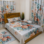7/8 Water Proof Premium 3D Design Bed Sheet