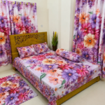 7/8 Water Proof Premium 3D Design Bed Sheet