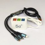 6-in-1 Charging Solution: 6U Multi-Port Charger with 3-in-1 Fast Cable - Image 8