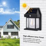 Outdoor Solar Wall Lamp Wall Light Villa Lighting Night Light - Image 2