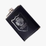 Smart Water Bottle – Premium Leather Wrapped Hip Flask - Image 3