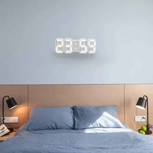 3D LED Digital Wall & Table Clock